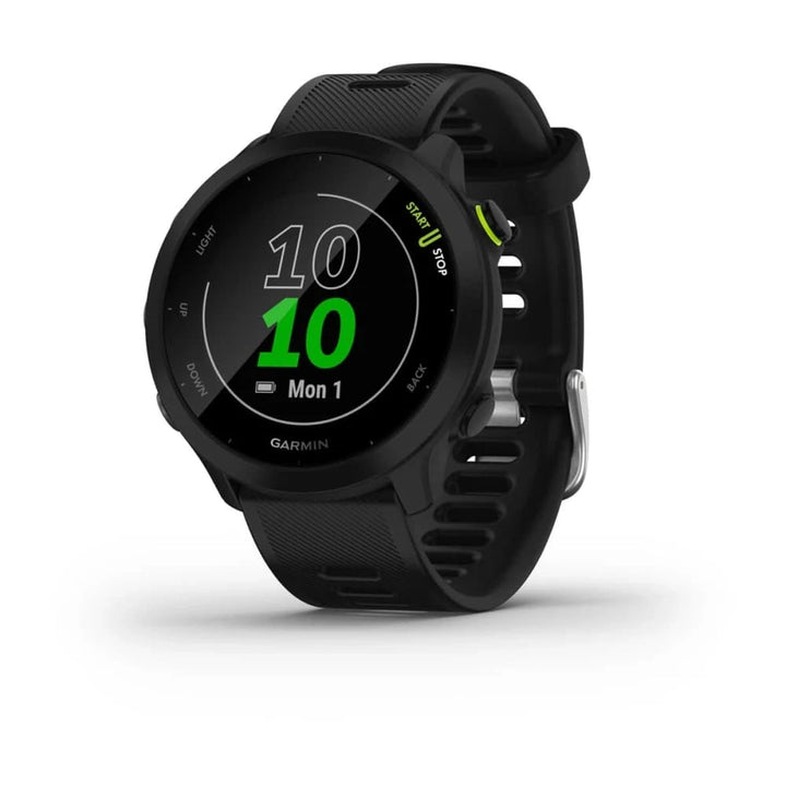 Garmin Forerunner 55 – GPS-Laufuhr mit 1,04“ Always-On-Farbdisplay, täglichen Trainingsempfehlungen,