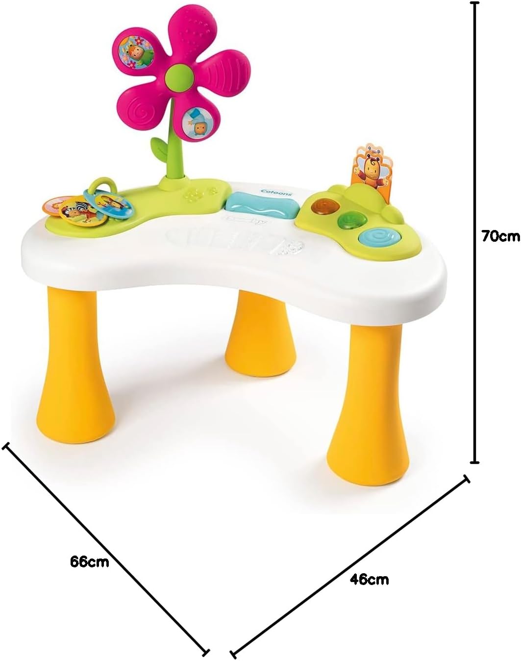 Smoby Cotoons Baby Sitz mit Activity-Tisch