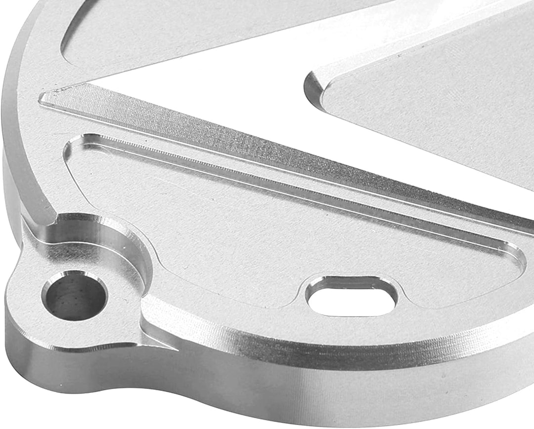 MOLONG Motorrad Motor Stator Schutzabdeckung Dekoration für T-MAX Tmax 530 2012-2019 Silber, Silber