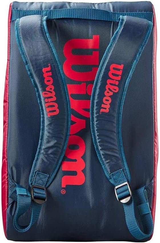 Wilson Padel-Tasche für Kinder und Jugendliche, Junior Padel Bag, Für bis zu 3 Schläger No Size Rot/