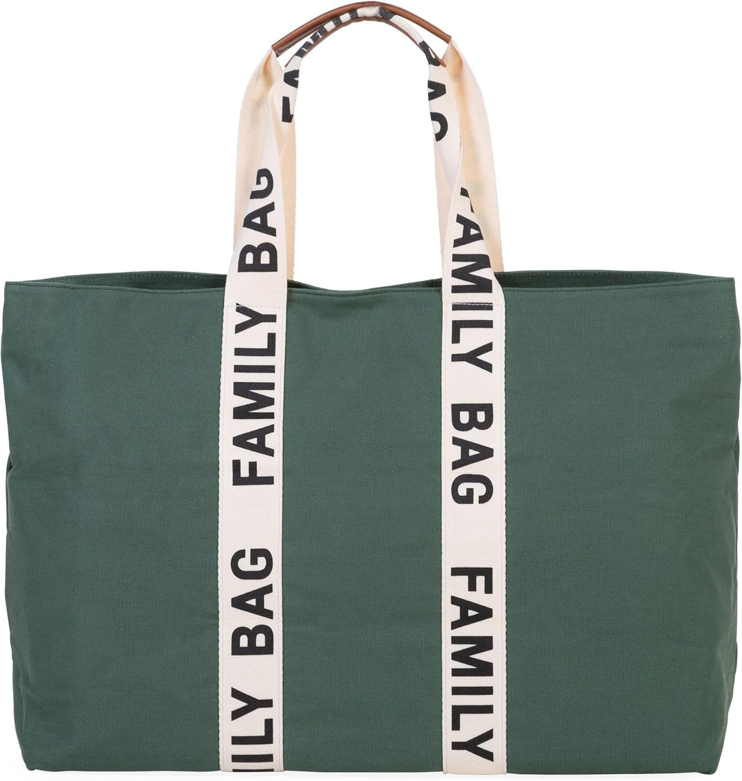 CHILDHOME, Family Bag, Wickeltasche, Reise-/Wochenendtasche, grosses Fassungsvermögen, abnehmbare Ta