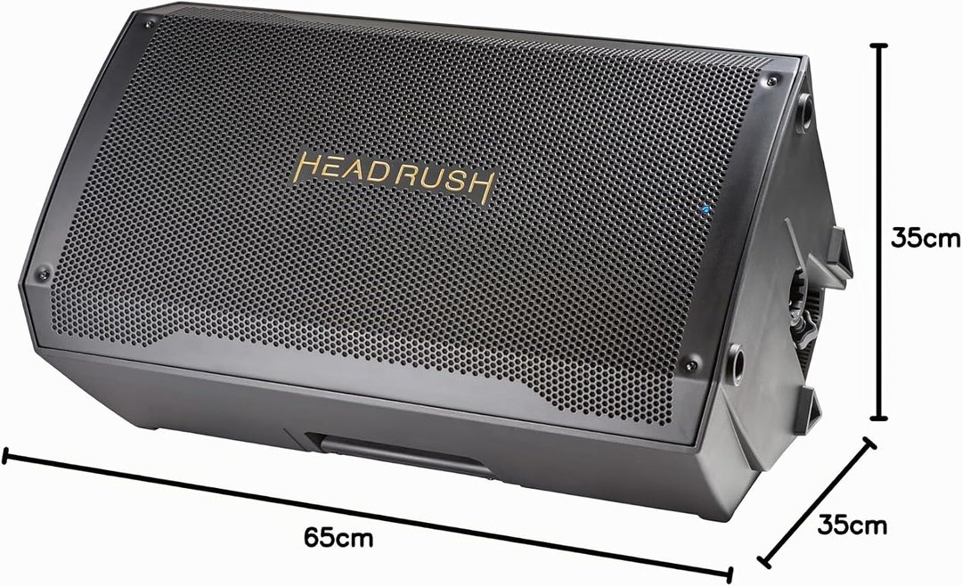 HeadRush FRFR112 MKII 2500W E Gitarre und Bass Verstärker, 12" Fullrange linearer Frequenzgang Bluet