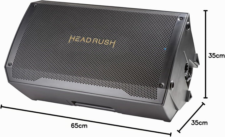 HeadRush FRFR112 MKII 2500W E Gitarre und Bass Verstärker, 12" Fullrange linearer Frequenzgang Bluet