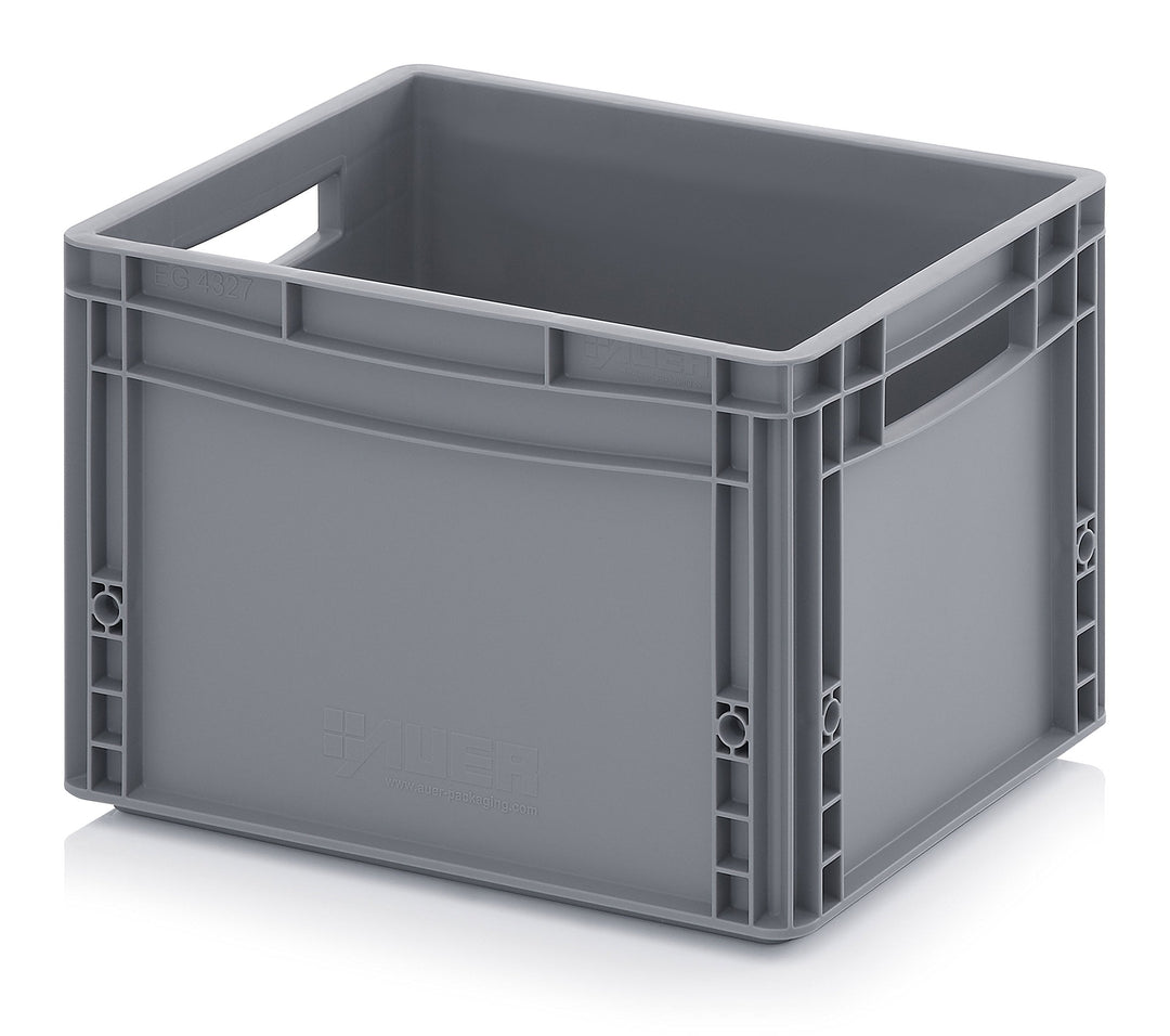 Auer Packaging Eurobehälter-Eurobox 40 x 30 x 27 cm inkl. gratis Zollstock