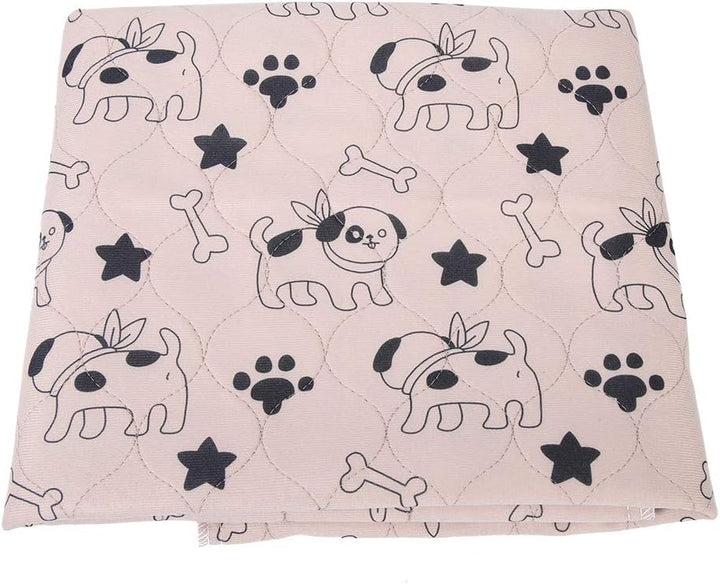 Oumefar 3 Grössen Wasserdichtes Hunde Pee Pad Niedliche saugfähige Whelping Pads rutschfeste Welpen
