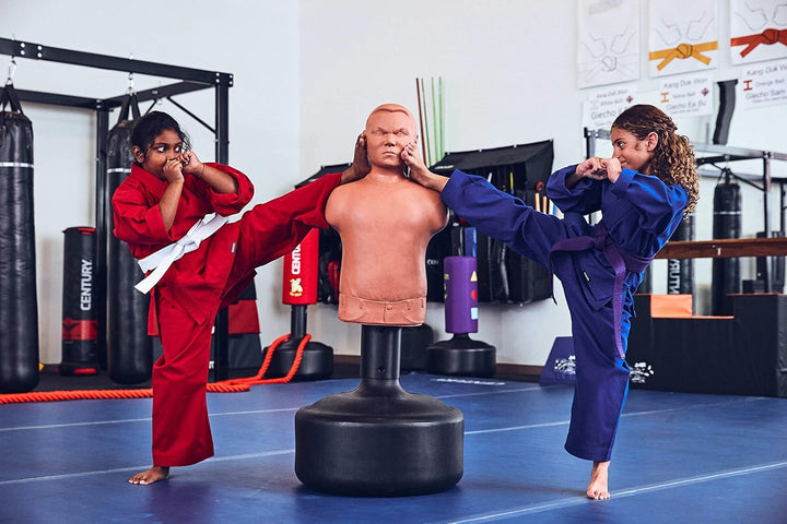 BOB Kinder Standboxdummy Bobby Bully, Mehrfarbig, Grössenverstellbar: 145-165 cm