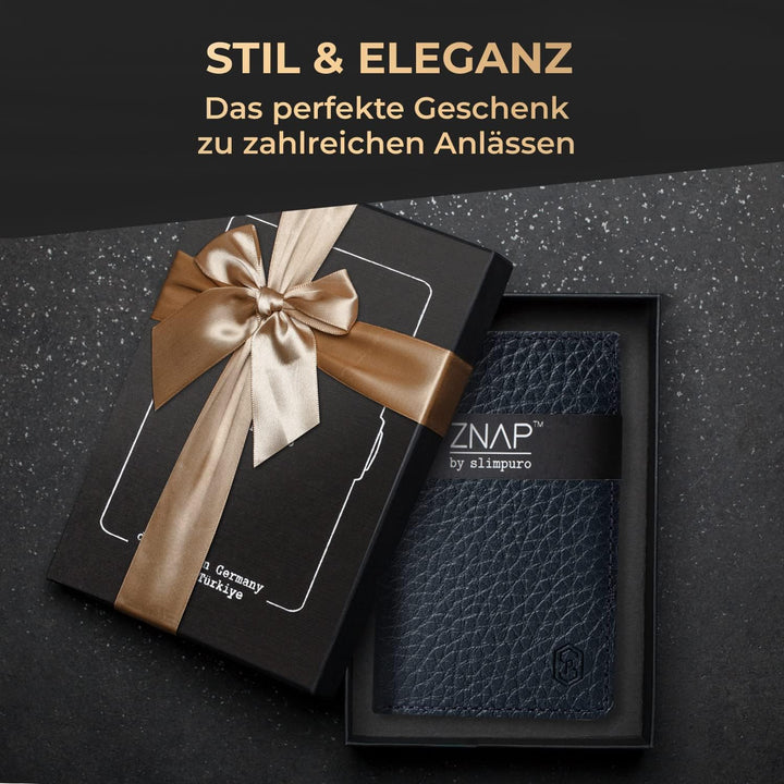 ZNAP® Slim Wallet Kreditkartenetui | Geldbörse Herren | Kartenhalter Geldbeutel Herren | Kartenetui