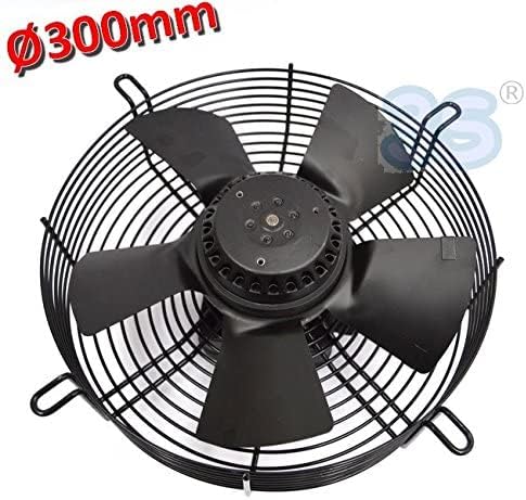 Omnia components - ventilatore assiale aspirante 300 mm 90 w 220 v - con motore e griglia