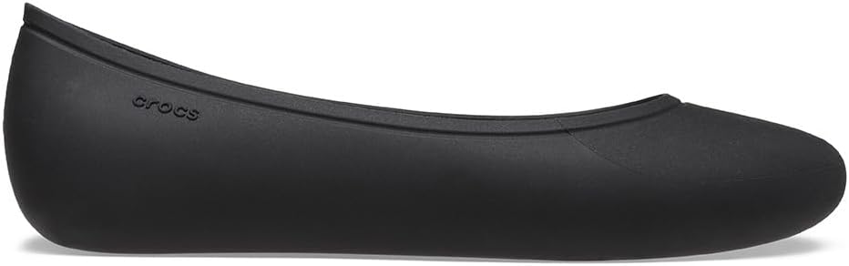 Crocs Damen Brooklyn Flat Sneakers 34/35 EU Schwarz, 34/35 EU Schwarz