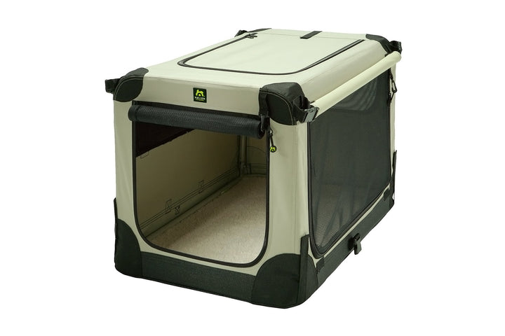 Maelson Soft Kennel faltbare Hundebox -beige - L 92 - (92 x 64 x 64 cm) hautfarben L 92 - (92 x 64 x