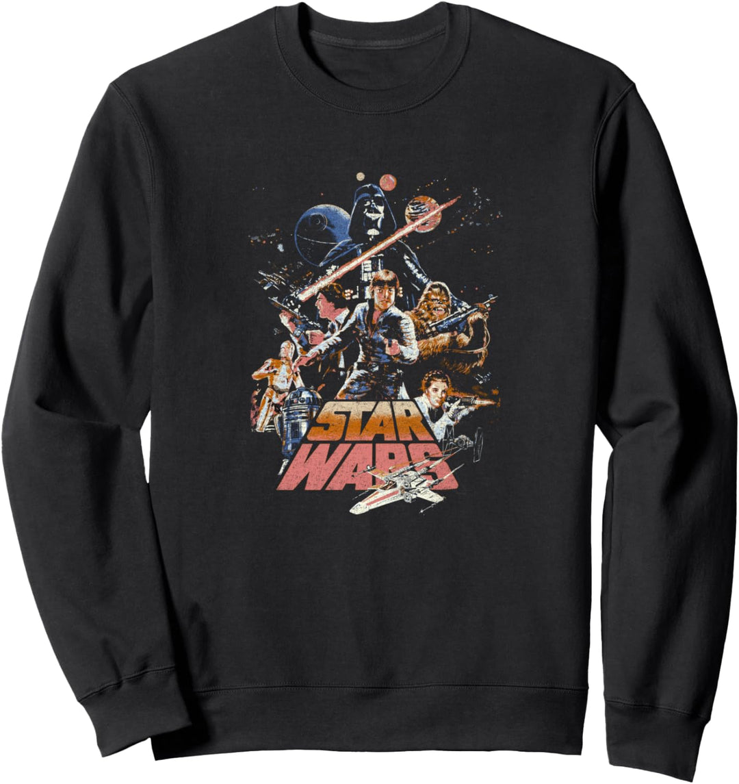 Star Wars Stand And Fight Vintage Poster Sweatshirt
