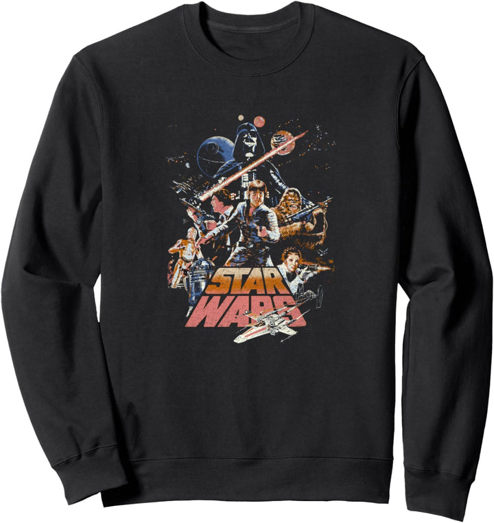 Star Wars Stand And Fight Vintage Poster Sweatshirt