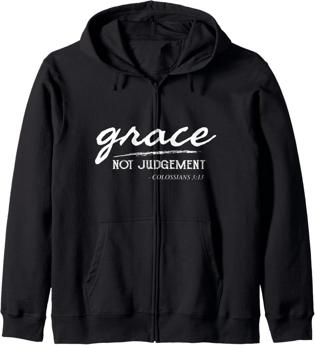 Grace Not Judgement - Colossian Christian Faith Bibelvers Kapuzenjacke