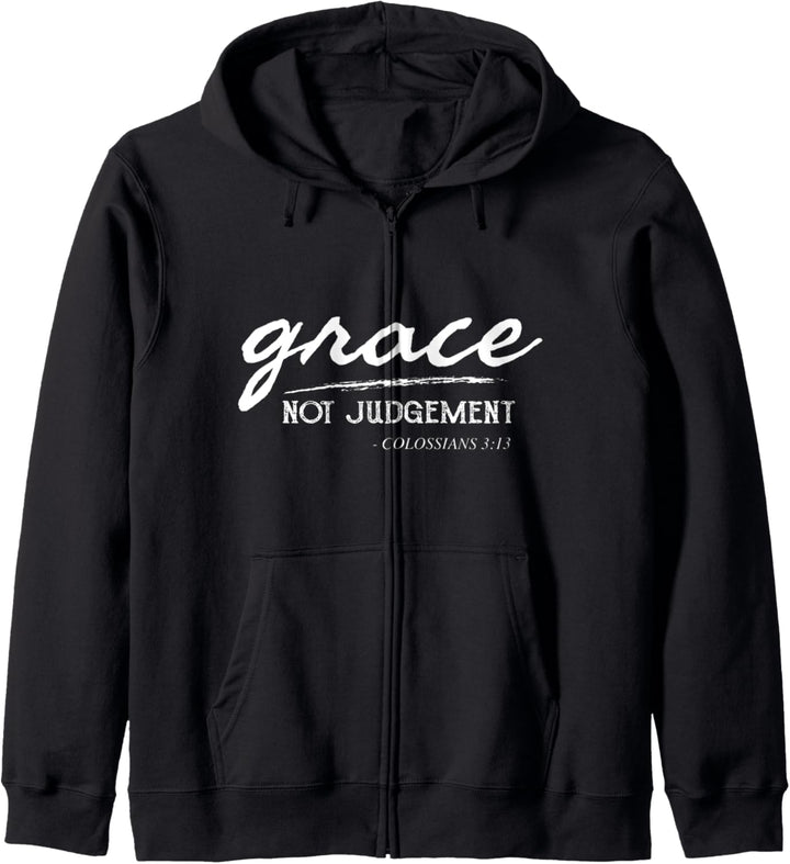 Grace Not Judgement - Colossian Christian Faith Bibelvers Kapuzenjacke