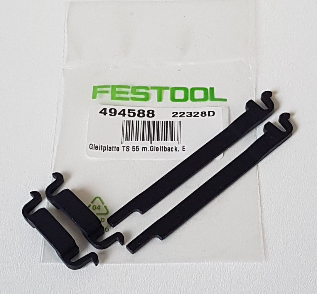 494588 Festool Gleitplatte TS 55 m.Gleitback. ET-BG