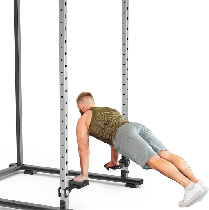 Kipika Muti-Grip Dip-Barren-Aufsatz für 5,1 x 5,1 cm und 7,6 x 7,6 cm Power-Rack, breite und schmale