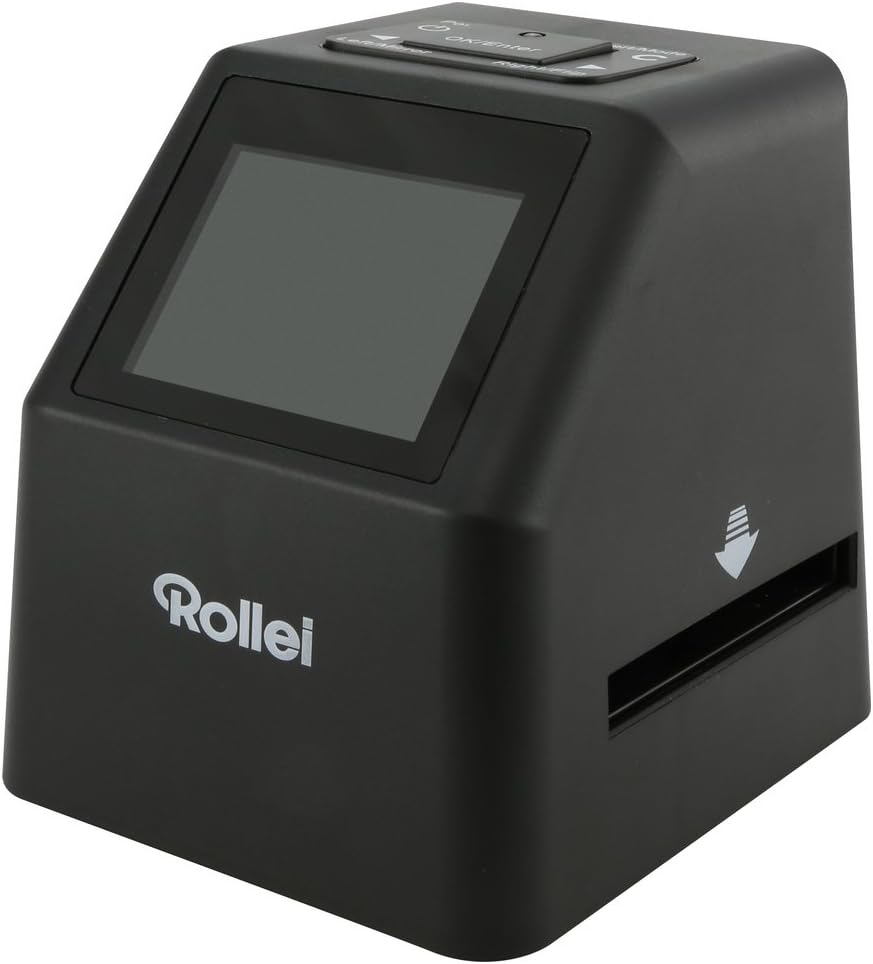 Rollei DF-S 310 SE Dia Film Scanner (Special Edition mit extra Zubehör, SD-/SDHC-Karten Steckplatz u