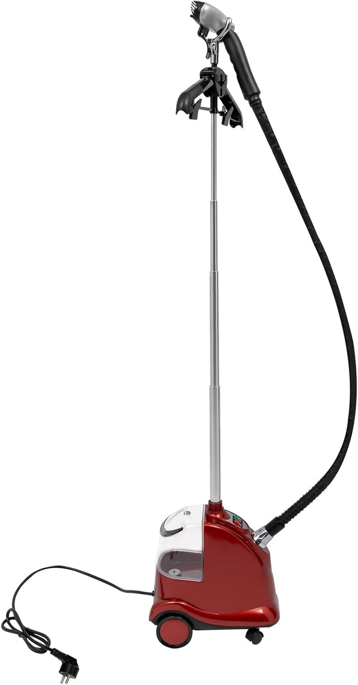 2200W Professional Steam Iron, Standing Garment Steamer - Vertikales Dampfbügeleisen mit 3 Liter Was