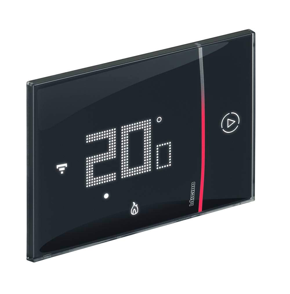 Bticino, Vernetztes Thermostat, WLAN-Schnittstelle, Booster-Funktion, programmierbare Temperatursteu