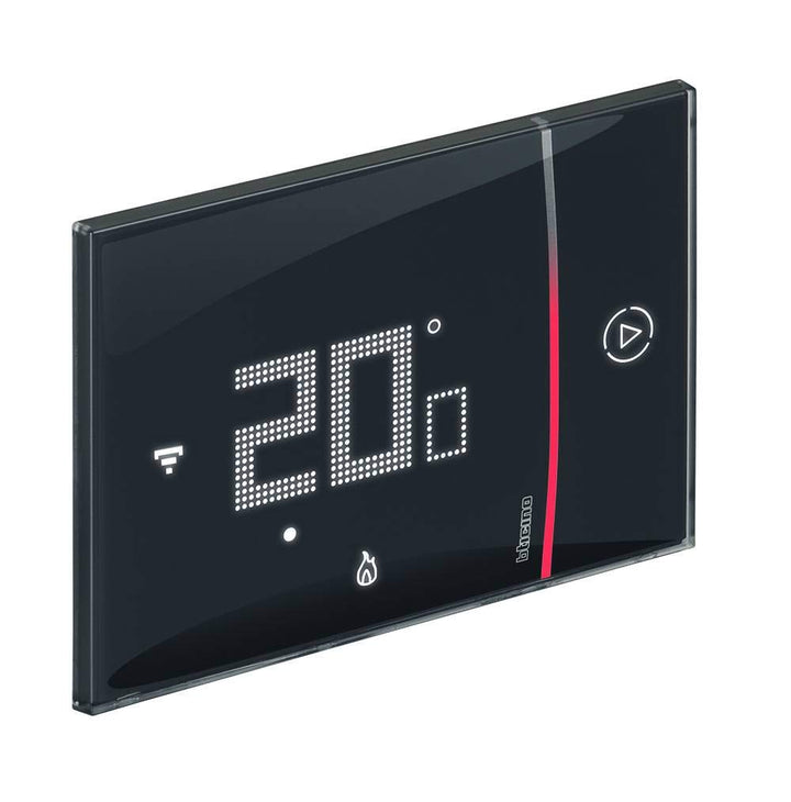 Bticino, Vernetztes Thermostat, WLAN-Schnittstelle, Booster-Funktion, programmierbare Temperatursteu