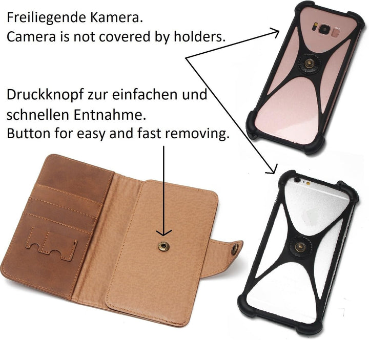 K-S-Trade Für Fairphone 4 Hülle Handyhülle + Kopfhörer Für Fairphone 4 Schutz Hülle Walletcase Books
