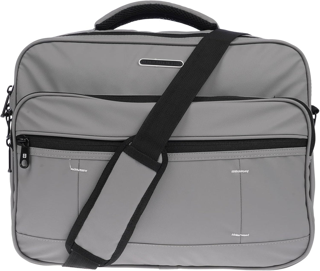 Christian Wippermann XXL Herren Umhängetasche Flugbegleiter Tasche Messenger Arbeitstasche 17 Zoll L