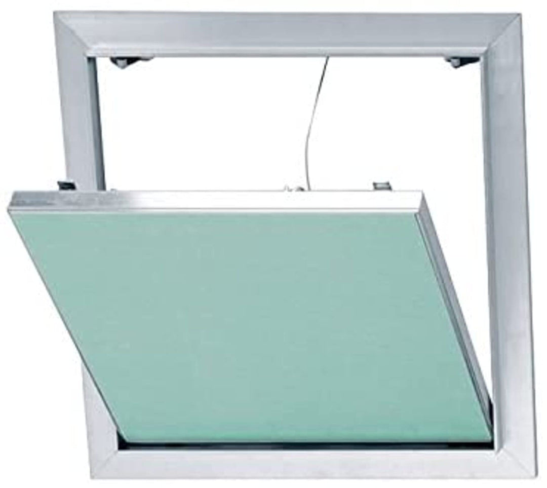Placo® Revisionsklappe aus Aluminium, 600 x 600 mm, Gipskarton, wasserabweisend, unsichtbar nach der