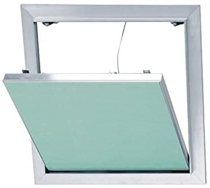 Placo® Revisionsklappe aus Aluminium, 600 x 600 mm, Gipskarton, wasserabweisend, unsichtbar nach der
