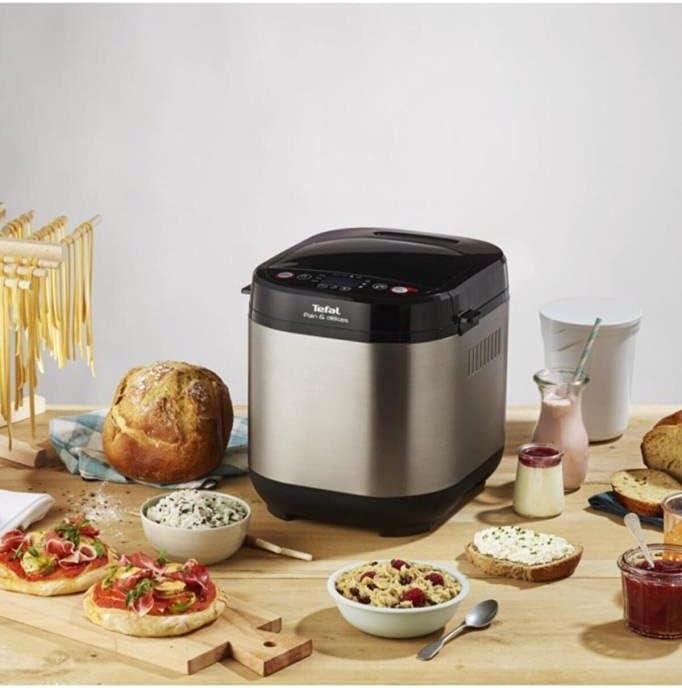 Tefal PF240E Pain & Délices Brotbackautomat | 20 automatische Programme | 3 Brotgrössen und Bräunung