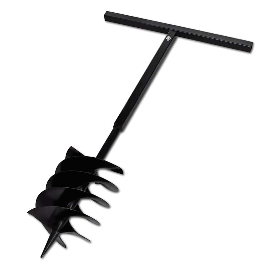 vidaXL Erdbohrer 200 mm Brunnenbohrer Erdbohrgerät Brunnenbau Bohrgerät Rohr mit 13 m Röhren/200 mm,