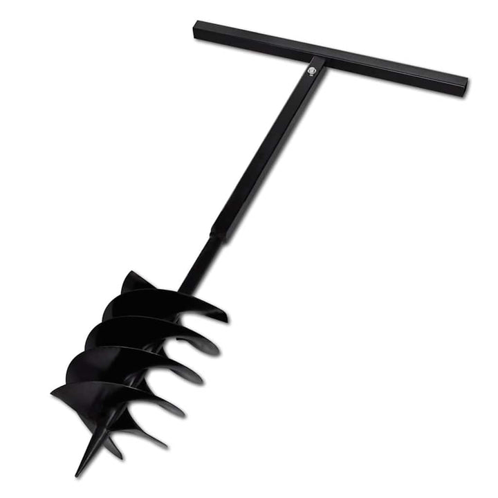vidaXL Erdbohrer 200 mm Brunnenbohrer Erdbohrgerät Brunnenbau Bohrgerät Rohr mit 13 m Röhren/200 mm,