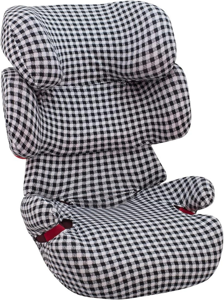 JYOKO Kids Bezug für Autositz Kompatibel mit Cybex Solution Fix (Vichy), Vichy