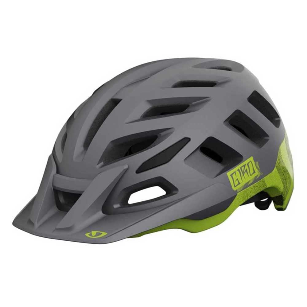 Giro Unisex – Erwachsene Radix M Matte Met Black/Ano Lime 22, M Matte Met Black/Ano Lime 22
