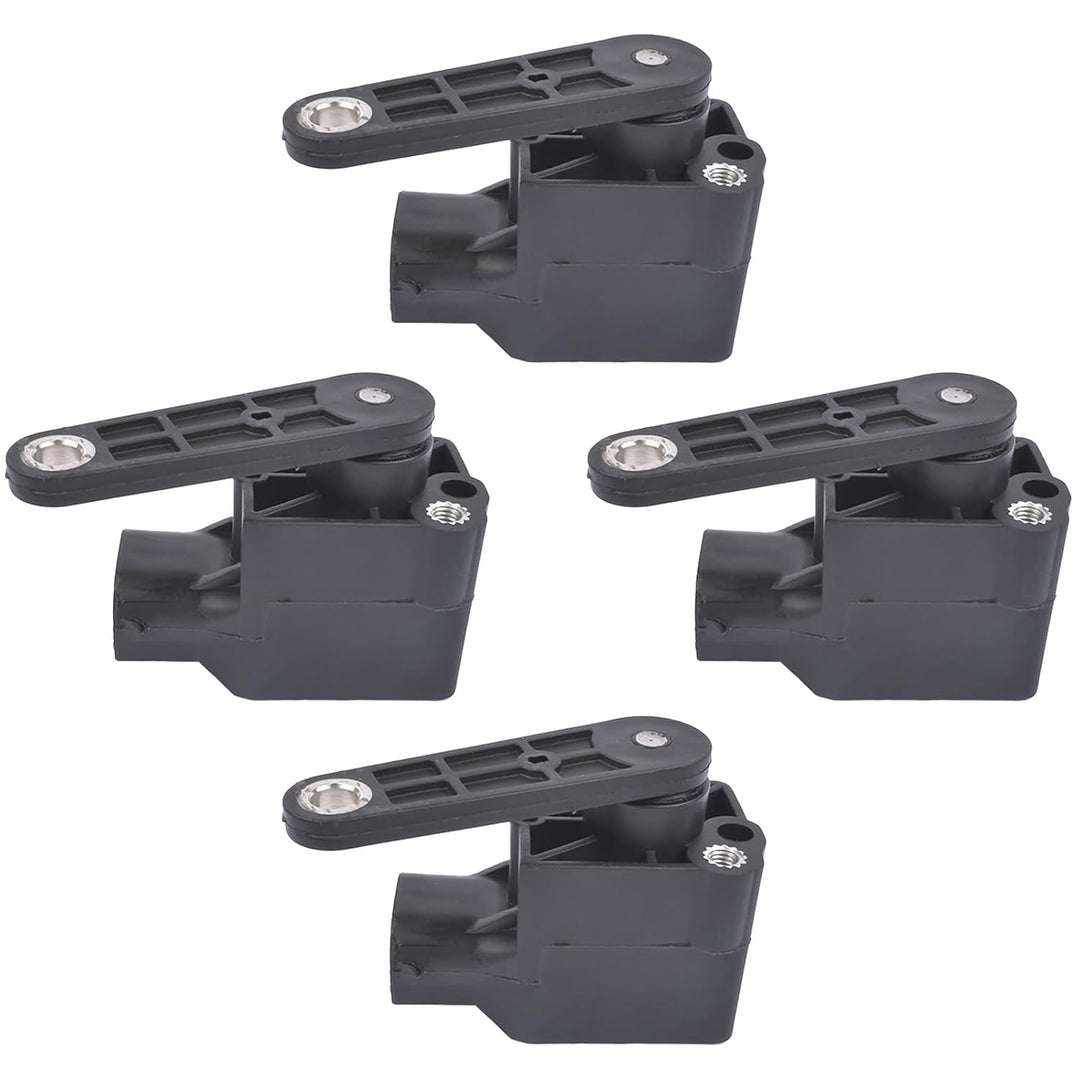 Woosphy 4x Höhensensor Xenonlicht Niveau Sensor Ersatz für A/B/C/E/M/S-Klasse CLC/CLK/CLS/SLK W210 R