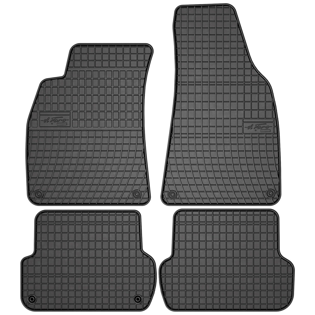 SMK Gummimatten Auto fussmatten Satz für Audi A4 B6 2000-2006 Erleben Sie einen neuen Standard des R