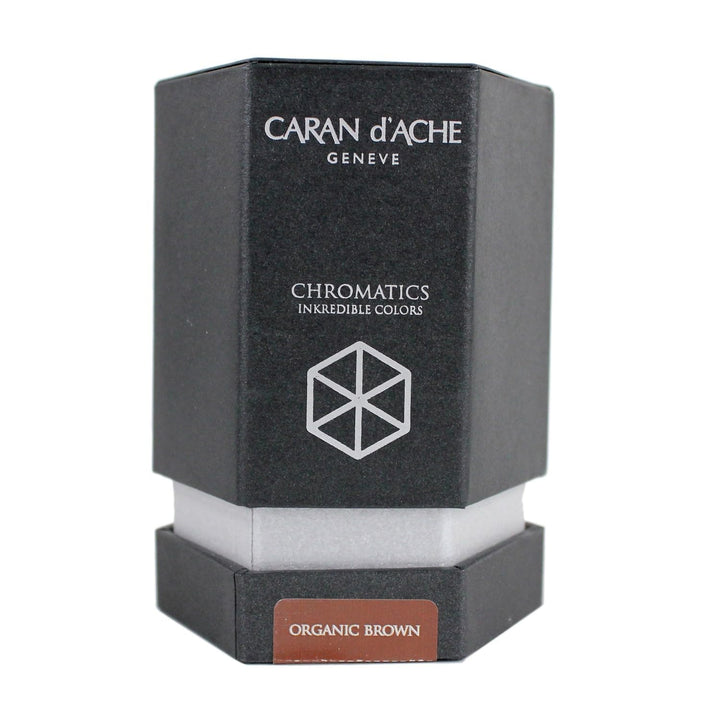 Caran d'Ache Tintenglas Chromatics Organic Brown 50 ml, Organic Brown
