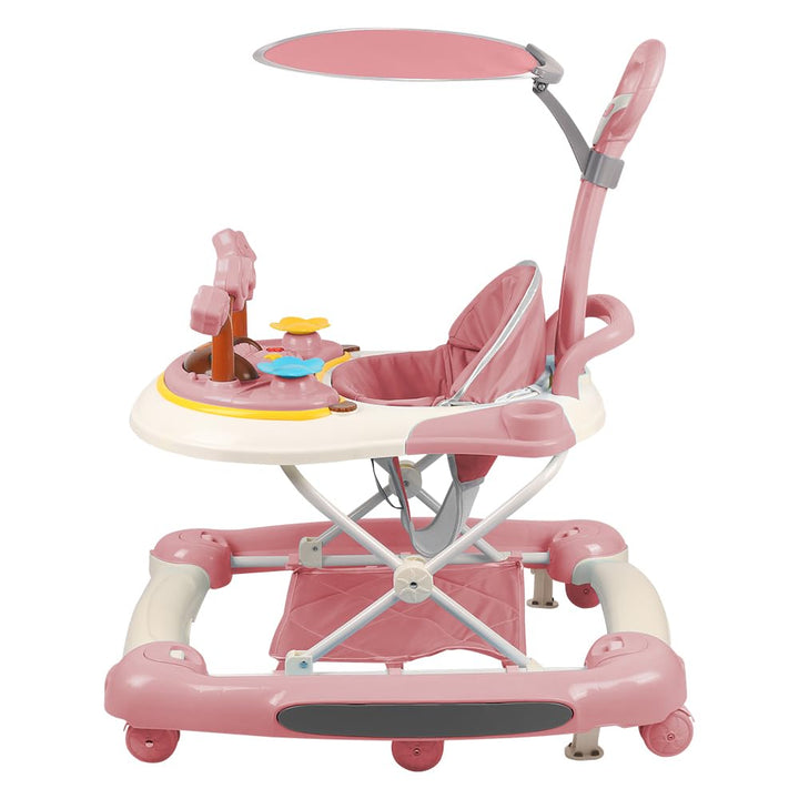 Lauflernhilfe für Babys mit leisen Rädern für Kinder Jungen und Mädchen – faltbarer Lauflernwagen fü