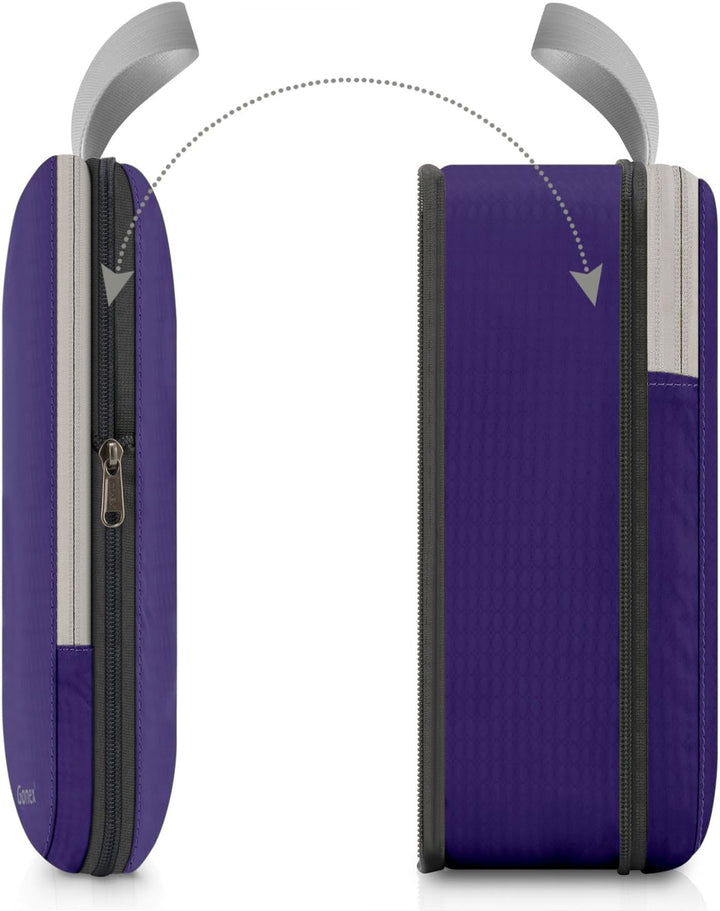 Compression Packing Cubes 3/4er Set, Gonex Kleidertaschen 4-teilig Verpackungswürfel, Kleidertaschen