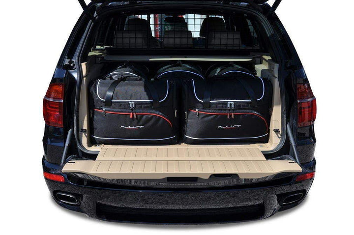 KJUST Dedizierte Kofferraumtaschen 5 stk kompatibel mit BMW X5 E70 2006-2013