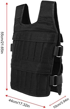 VGEBY1 Gewichtsweste, Oxford Cloth 15KG Gewichtsweste für das Krafttraining