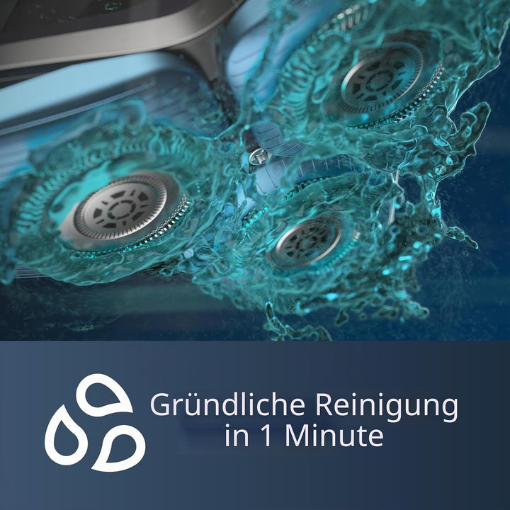Norelco Philips Quick Clean Pod Kartusche, schmiert den Rasierer und beseitigt geschnittenes Haar, 2