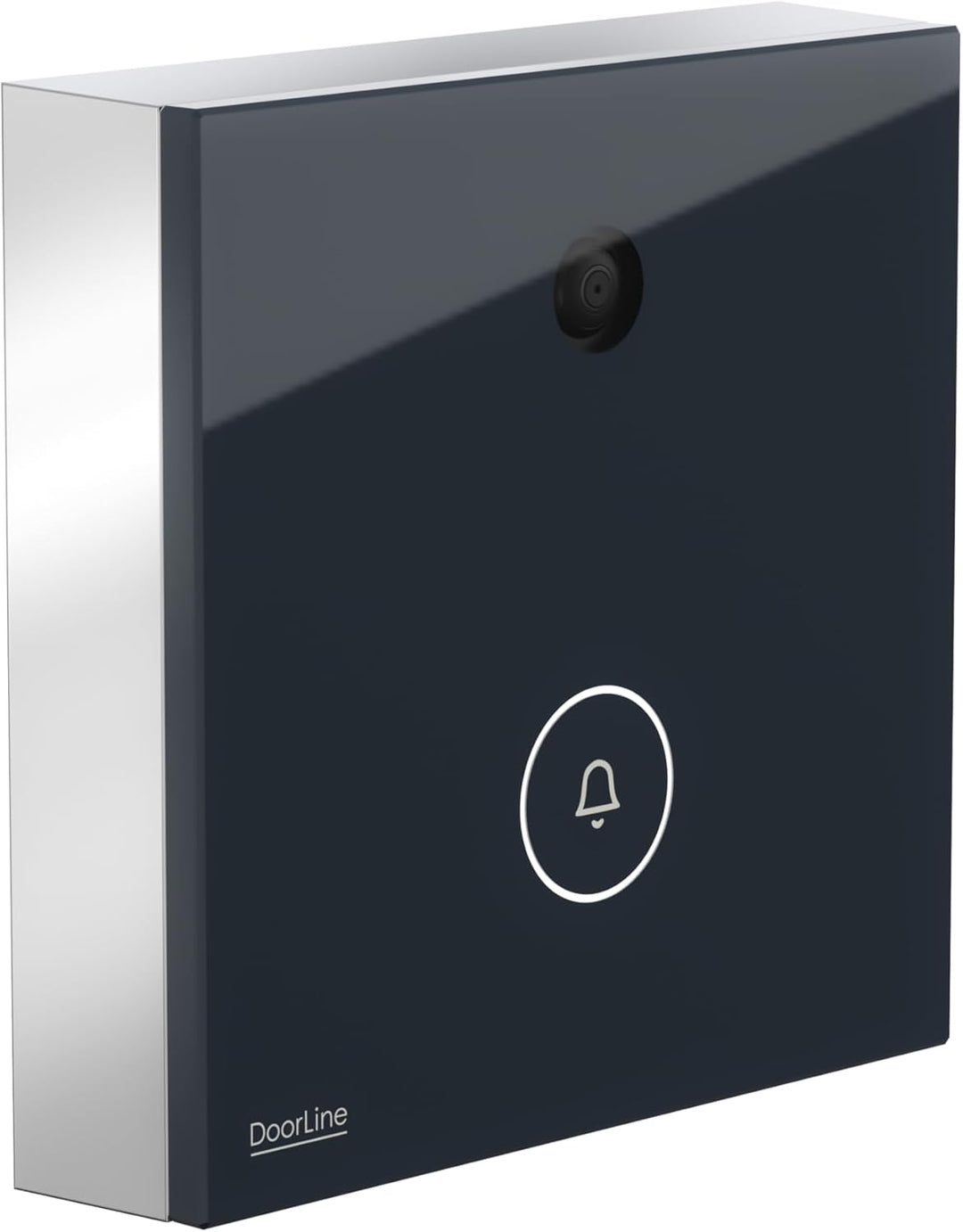 DoorLine Snap Farbe: Schwarz von Telegärtner Elektronik l die Türklingel mit Kamera I Bildübertragun