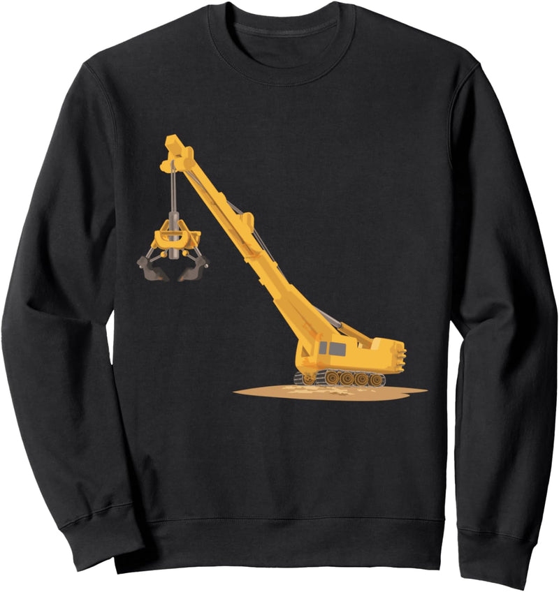 Kran-LKW-Konstruktion Sweatshirt