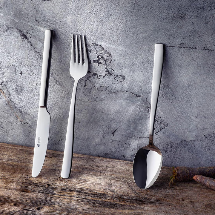 Paul Wirths PURE Besteck Set 12 Personen | 60-teilig | 18/10 Edelstahl Essbesteck poliert | Bestecks