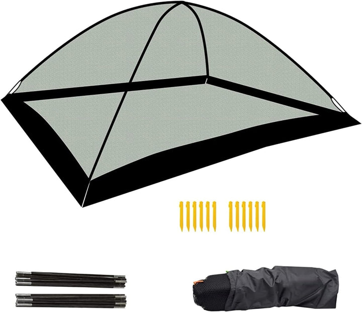 EasyPro PCT810 Teich- und Gartenabdeckung, Schutzzelt, Kuppelnetz, 2,4 x 3 m, 0,95 cm Netz, Schutz v