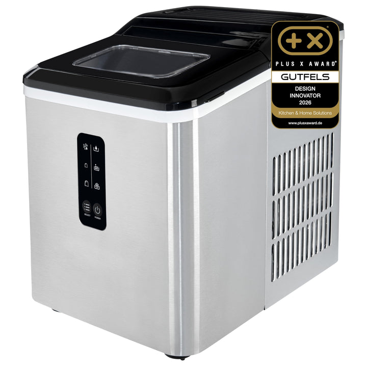 Eiswürfelbereiter ICE MAKER 4015 | Display | 12 kg in 24 h | 2 Eiswürfelgrössen | 1,2 kg Fassungsver