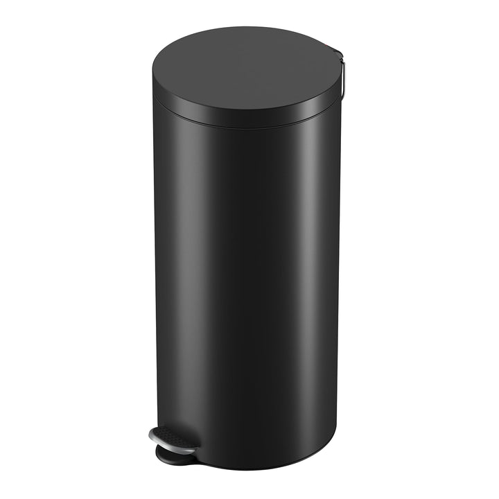 Hailo Selekta by runder Tretmülleimer mit Soft Close Deckel - 30L Fassungsvermögen - herausnehmbarer