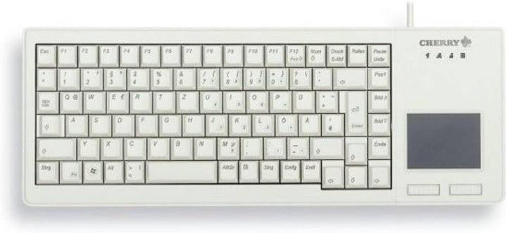 CHERRY XS Touchball Keyboard, Deutsches Layout, QWERTZ Tastatur, kabelgebundene Tastatur, mechanisch