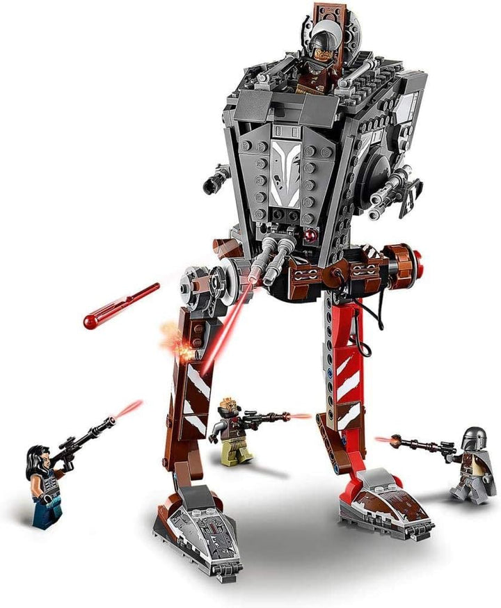 LEGO 75254 Star Wars at-ST-Räuber, Set mit abfeuerbaren Shootern und 4 Minifiguren, TV-Serie The Man