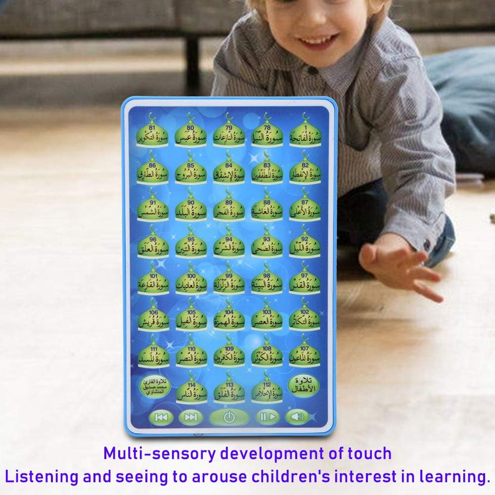 Arabische Lesemaschine Kinderfrühes Sprachlernauflagen Tablet elektronisches pädagogisches Spielzeug